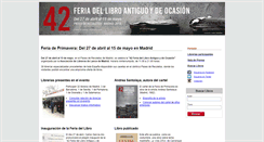 Desktop Screenshot of feriadeprimavera.com